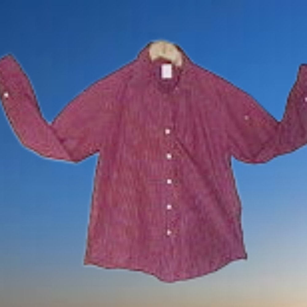 Brooks Brothers Mens All Cotton Red Gingham Button Down Shirt